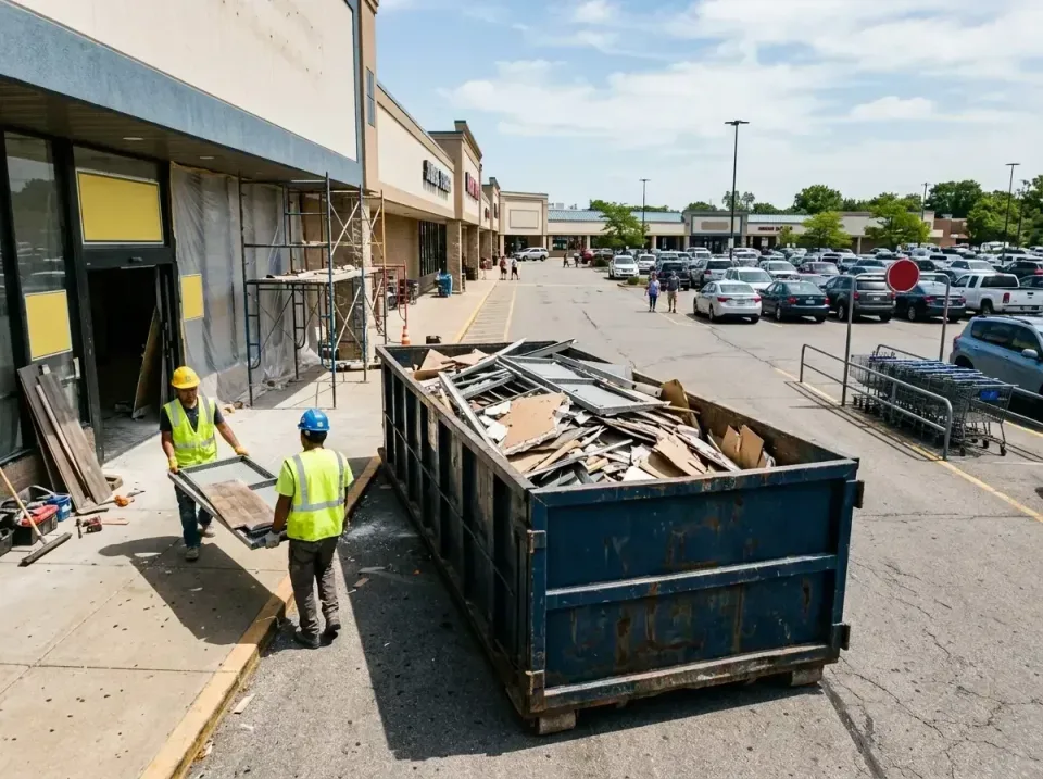 retail-store-renovation-debris-003 — frequently asked questions, Roll-off Dumpster Rentals in Andrews AFB, MD